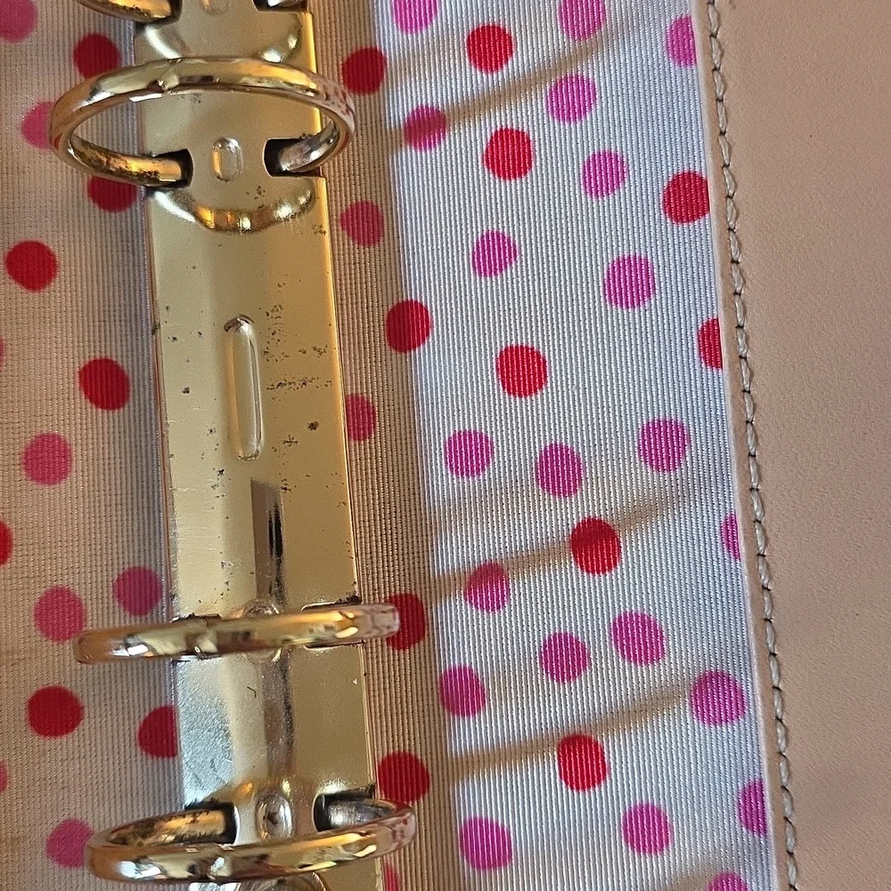 Kate Spade Black Leather Planner Agenda - Picture 9 of 10